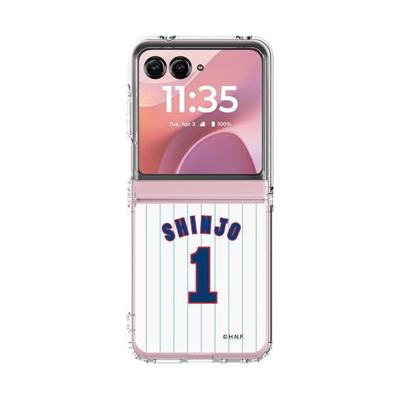 クリアケース［ 北海道日本ハムファイターズ - 1979復刻レプリカ#1 SHINJO ］