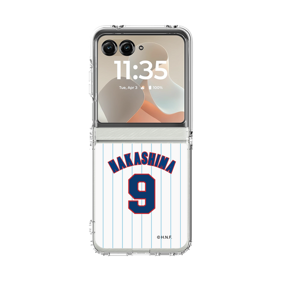 クリアケース［ 北海道日本ハムファイターズ - 1979復刻レプリカ#9 NAKASHIMA ］