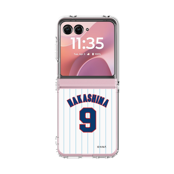 クリアケース［ 北海道日本ハムファイターズ - 1979復刻レプリカ#9 NAKASHIMA ］