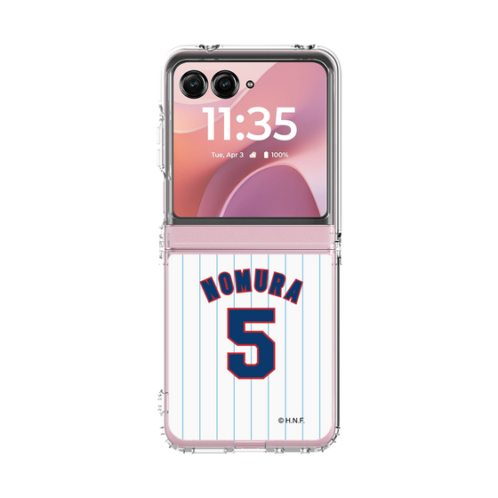 クリアケース［ 北海道日本ハムファイターズ - 1979復刻レプリカ#5 NOMURA ］