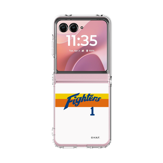 クリアケース［ 北海道日本ハムファイターズ - 1982復刻レプリカ#1 SHINJO - 表 ］