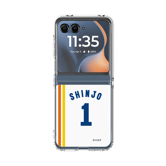 クリアケース［ 北海道日本ハムファイターズ - 1982復刻レプリカ#1 SHINJO ］