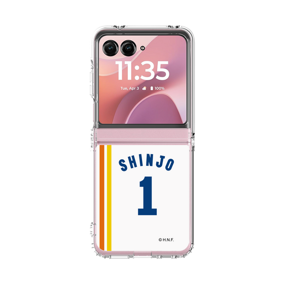 クリアケース［ 北海道日本ハムファイターズ - 1982復刻レプリカ#1 SHINJO ］