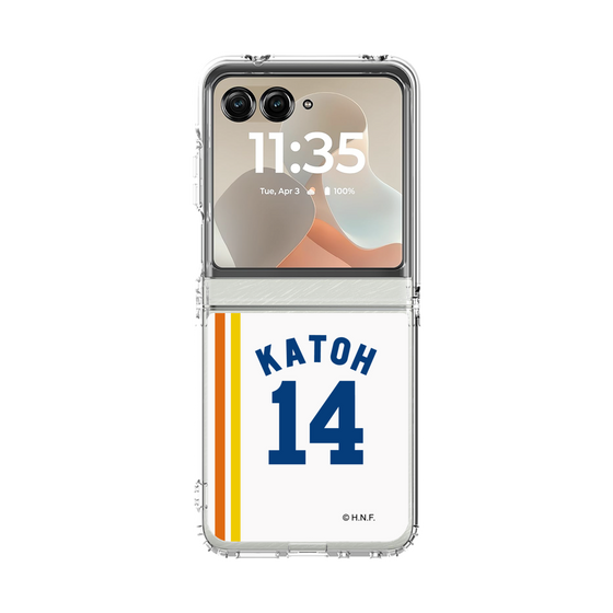 クリアケース［ 北海道日本ハムファイターズ - 1982復刻レプリカ#14 KATOH ］