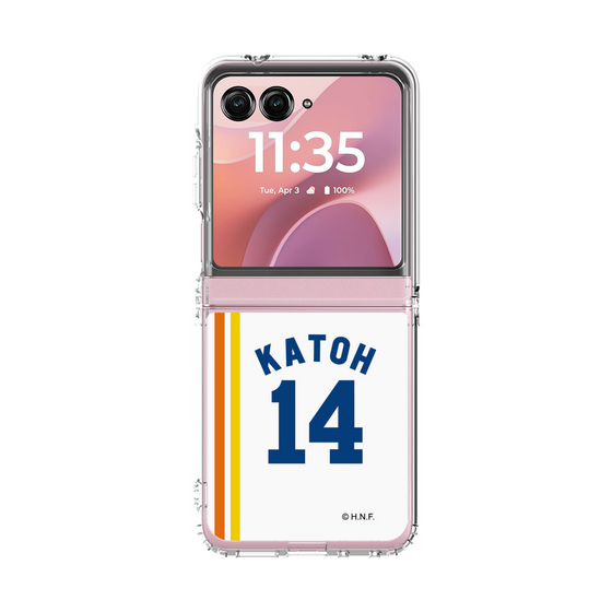 クリアケース［ 北海道日本ハムファイターズ - 1982復刻レプリカ#14 KATOH ］