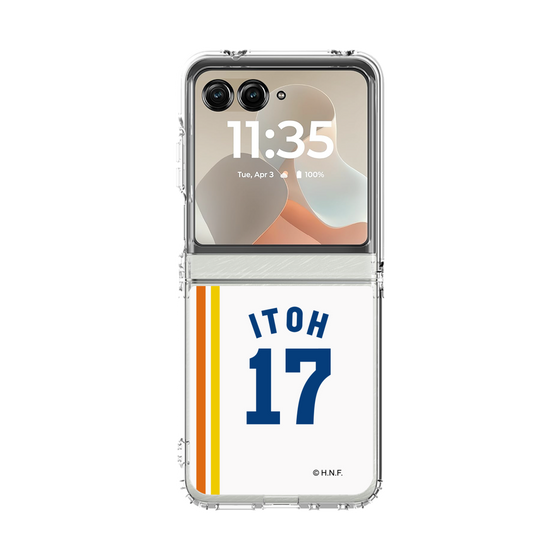 クリアケース［ 北海道日本ハムファイターズ - 1982復刻レプリカ#17 ITOH ］