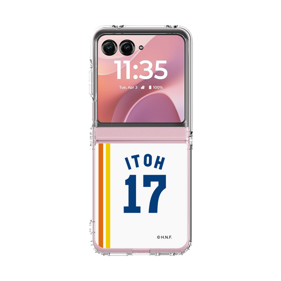 クリアケース［ 北海道日本ハムファイターズ - 1982復刻レプリカ#17 ITOH ］