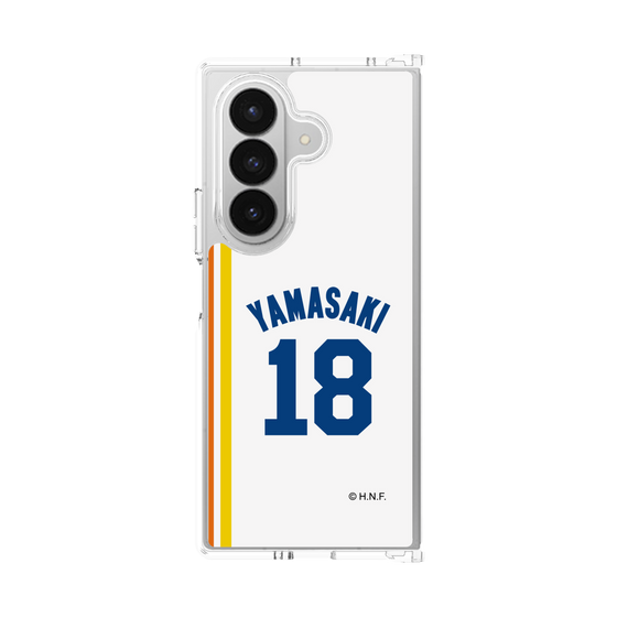 クリアケース［ 北海道日本ハムファイターズ - 1982復刻レプリカ#18 YAMASAKI ］