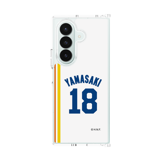クリアケース［ 北海道日本ハムファイターズ - 1982復刻レプリカ#18 YAMASAKI ］
