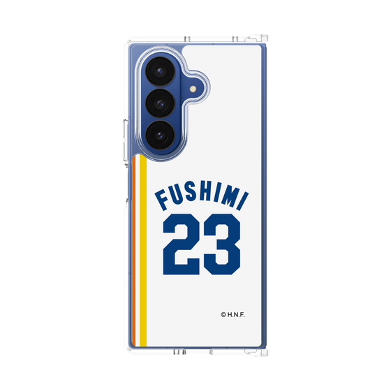 クリアケース［ 北海道日本ハムファイターズ - 1982復刻レプリカ#23 FUSHIMI ］