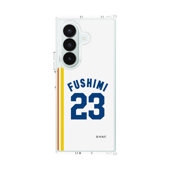 クリアケース［ 北海道日本ハムファイターズ - 1982復刻レプリカ#23 FUSHIMI ］
