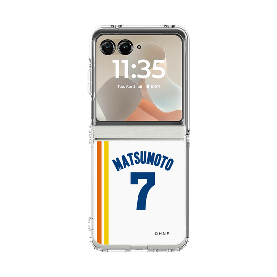 クリアケース［ 北海道日本ハムファイターズ - 1982復刻レプリカ#7 MATSUMOTO ］