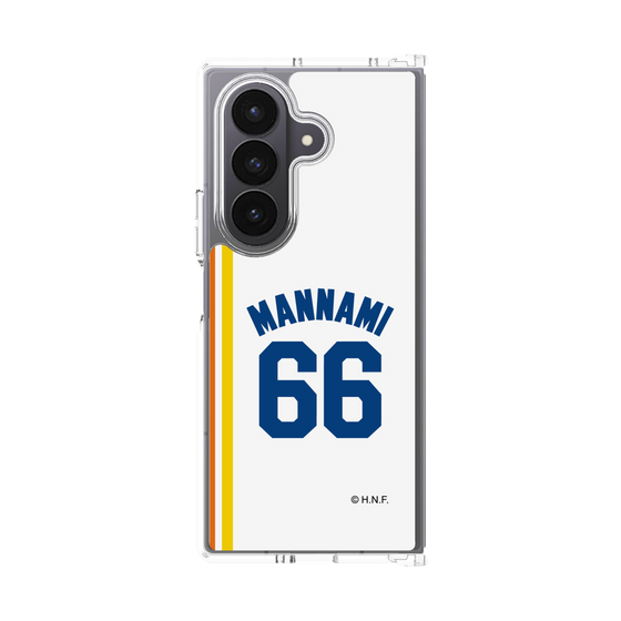 クリアケース［ 北海道日本ハムファイターズ - 1982復刻レプリカ#66 MANNAMI ］
