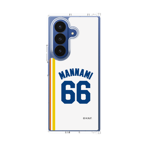 クリアケース［ 北海道日本ハムファイターズ - 1982復刻レプリカ#66 MANNAMI ］