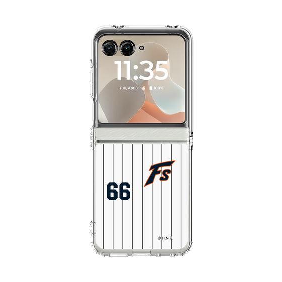 クリアケース［ 北海道日本ハムファイターズ - 1993復刻レプリカ#66 MANNAMI - 表 ］