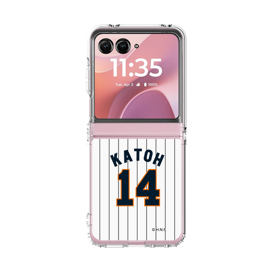 クリアケース［ 北海道日本ハムファイターズ - 1993復刻レプリカ#14 KATOH ］