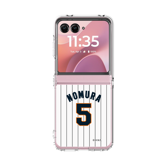 クリアケース［ 北海道日本ハムファイターズ - 1993復刻レプリカ#5 NOMURA ］