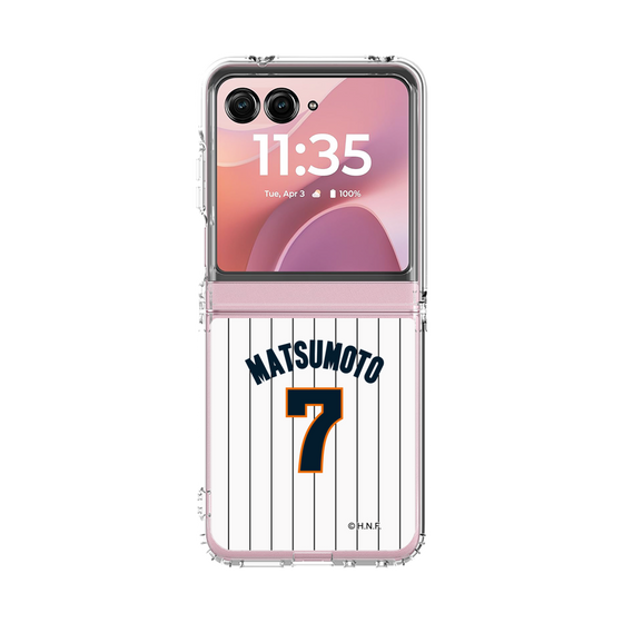 クリアケース［ 北海道日本ハムファイターズ - 1993復刻レプリカ#7 MATSUMOTO ］