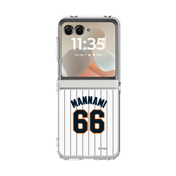 クリアケース［ 北海道日本ハムファイターズ - 1993復刻レプリカ#66 MANNAMI ］