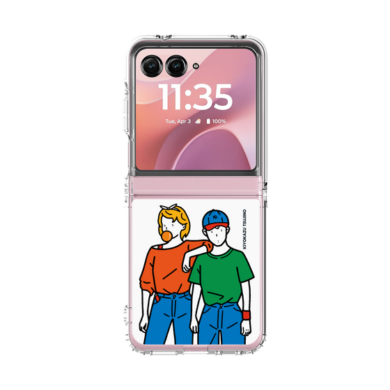 クリアケース［ 辻野清和 - Girl and Boy ］