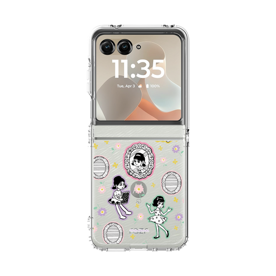 クリアケース［ ひみつのアッコちゃん - ステッカー ］