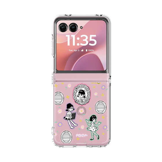 クリアケース［ ひみつのアッコちゃん - ステッカー ］