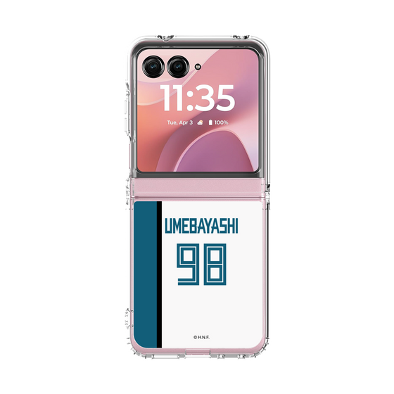 クリアケース［ 北海道日本ハムファイターズ - ホーム #165 UMEBAYASHI ］