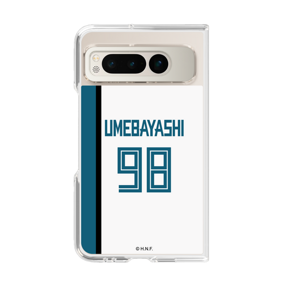 クリアケース［ 北海道日本ハムファイターズ - ホーム #98 UMEBAYASHI ］