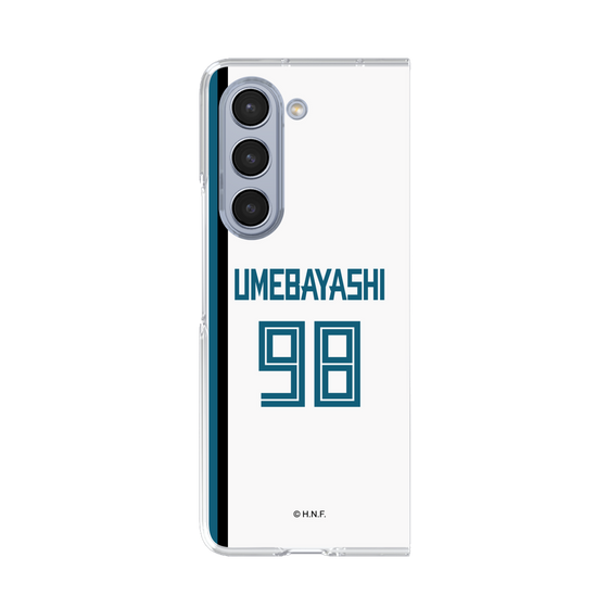 クリアケース［ 北海道日本ハムファイターズ - ホーム #98 UMEBAYASHI ］