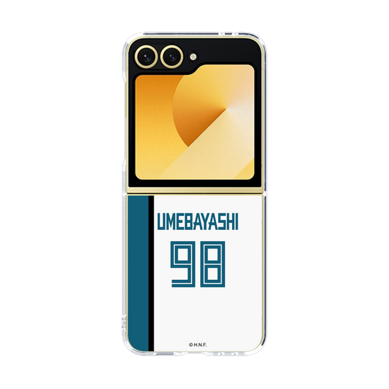 クリアケース［ 北海道日本ハムファイターズ - ホーム #98 UMEBAYASHI ］