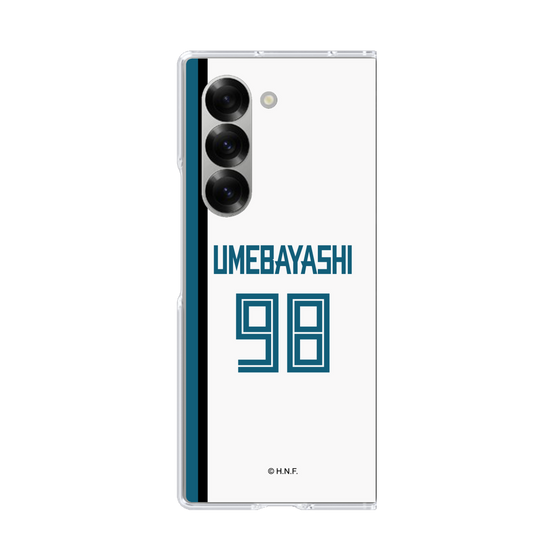 クリアケース［ 北海道日本ハムファイターズ - ホーム #98 UMEBAYASHI ］