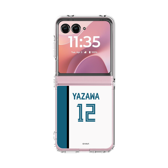 クリアケース［ 北海道日本ハムファイターズ - ホーム #12 YAZAWA ］