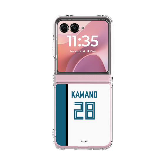 クリアケース［ 北海道日本ハムファイターズ - ホーム #28 KAWANO ］