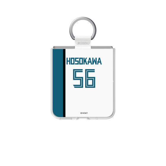 クリアケース［ 北海道日本ハムファイターズ - ホーム #56 HOSOKAWA ］