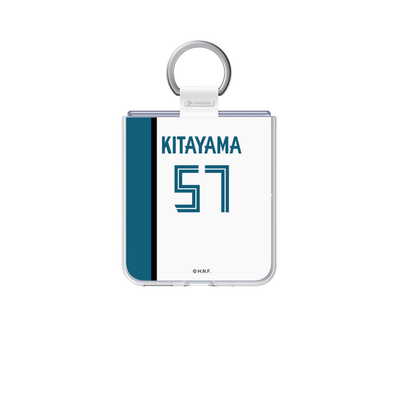 クリアケース［ 北海道日本ハムファイターズ - ホーム #57 KITAYAMA ］