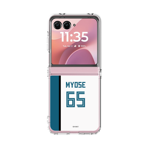 クリアケース［ 北海道日本ハムファイターズ - ホーム #65 MYOSE ］