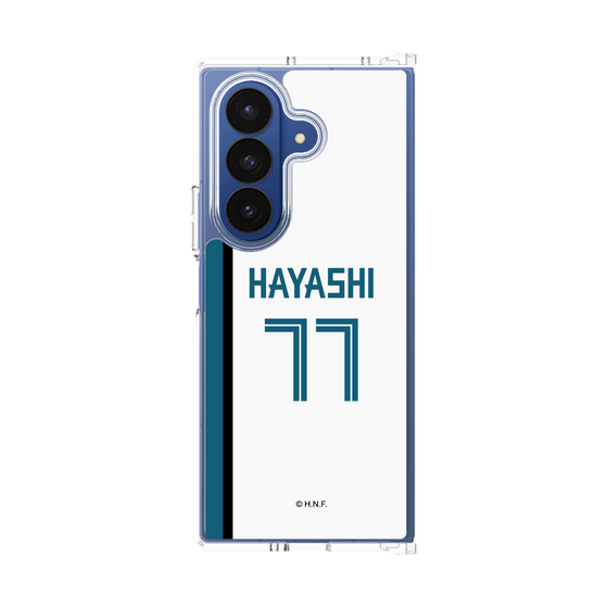クリアケース［ 北海道日本ハムファイターズ - ホーム #77 HAYASHI ］