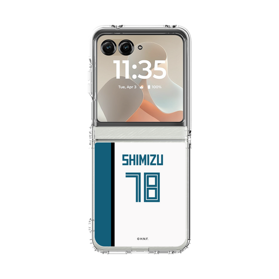 クリアケース［ 北海道日本ハムファイターズ - ホーム #78 SHIMIZU ］
