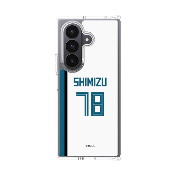 クリアケース［ 北海道日本ハムファイターズ - ホーム #78 SHIMIZU ］