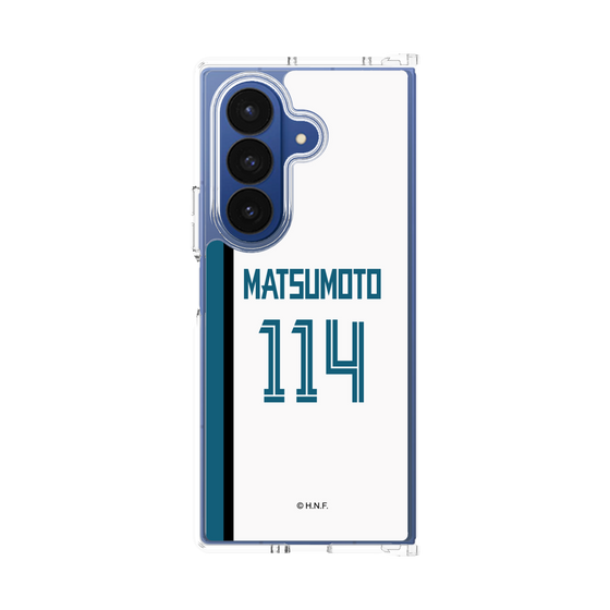 クリアケース［ 北海道日本ハムファイターズ - ホーム #114 MATSUMOTO ］