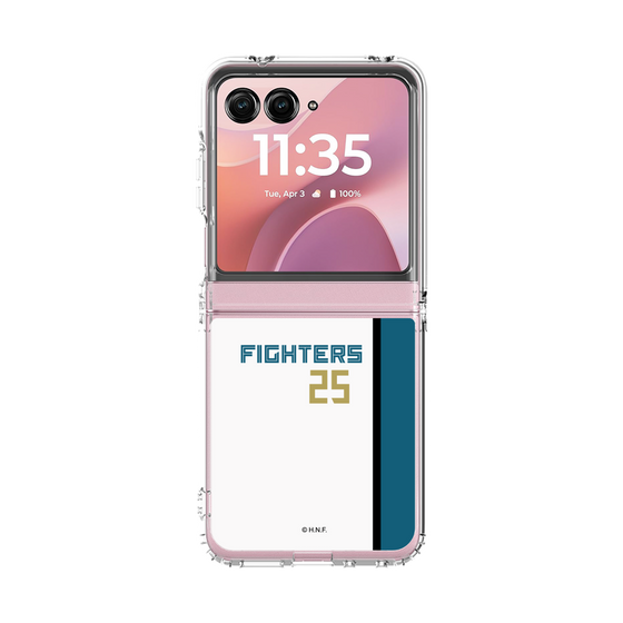 クリアケース［ 北海道日本ハムファイターズ - ホーム #25 MIYANISHI - 表 ］