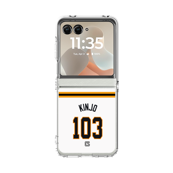 クリアケース［ 読売ジャイアンツ - #103 KINJO - ホーム ］