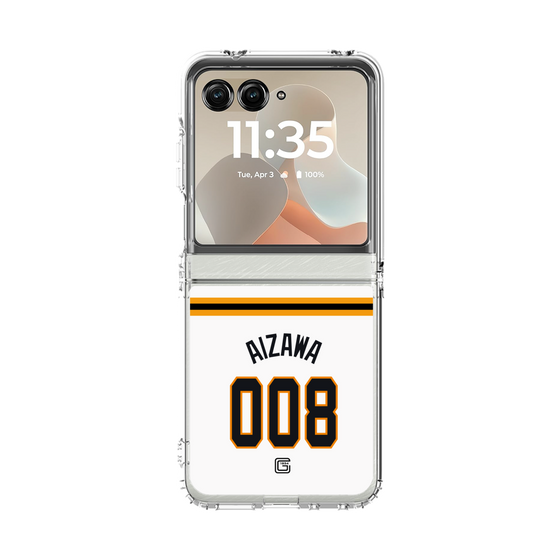 クリアケース［ 読売ジャイアンツ - #008 AIZAWA - ホーム ］