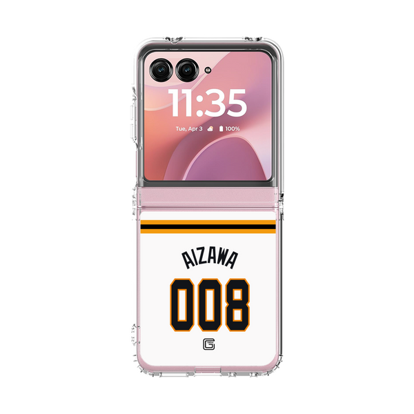 クリアケース for Motorola Razr 60［ 読売ジャイアンツ - #008 AIZAWA