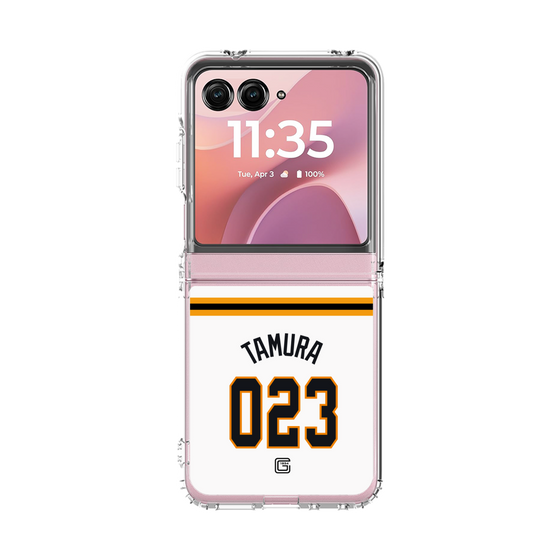 クリアケース［ 読売ジャイアンツ - #023 TAMURA - ホーム ］