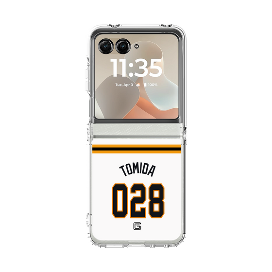 クリアケース［ 読売ジャイアンツ - #028 TOMIDA - ホーム ］