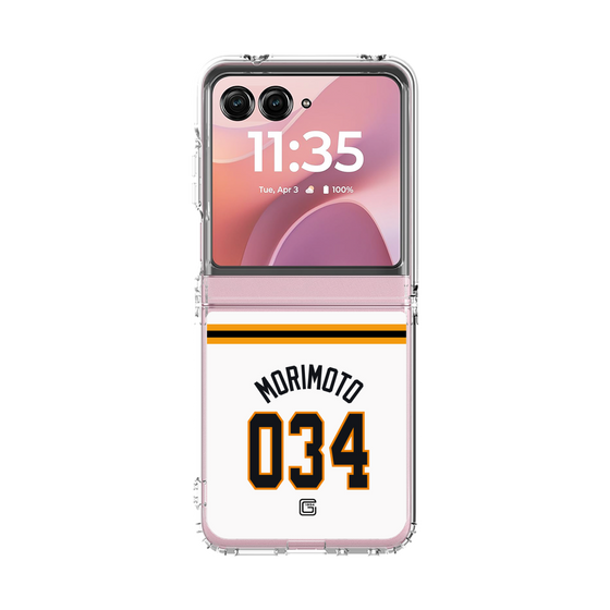 クリアケース［ 読売ジャイアンツ - #034 MORIMOTO - ホーム ］