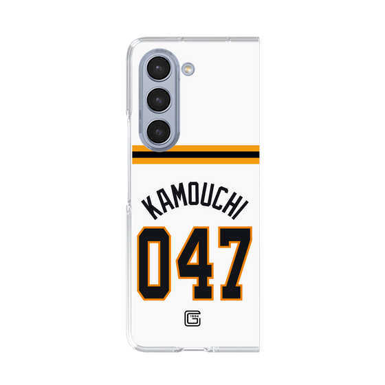 クリアケース［ 読売ジャイアンツ - #047 KAMOUCHI - ホーム ］