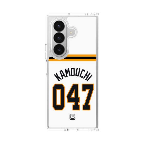 クリアケース［ 読売ジャイアンツ - #047 KAMOUCHI - ホーム ］