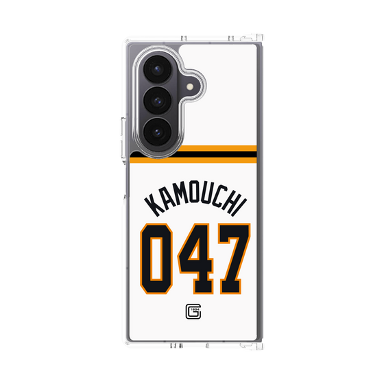 クリアケース［ 読売ジャイアンツ - #047 KAMOUCHI - ホーム ］